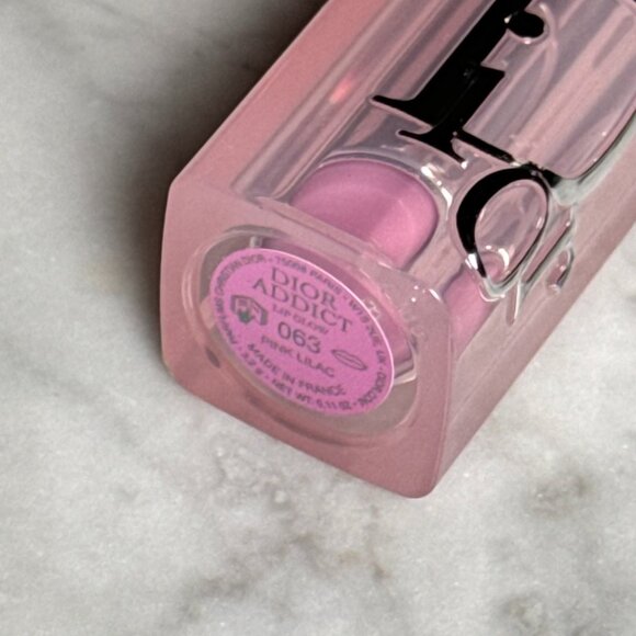 Dior Addict Lip Glow Lip Balm | 063 Pink Lilac (a pink lilac) | NEW MAKEUP - Picture 3 of 5